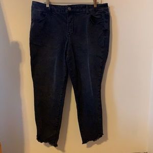 Maurices high rise jeans/crops!